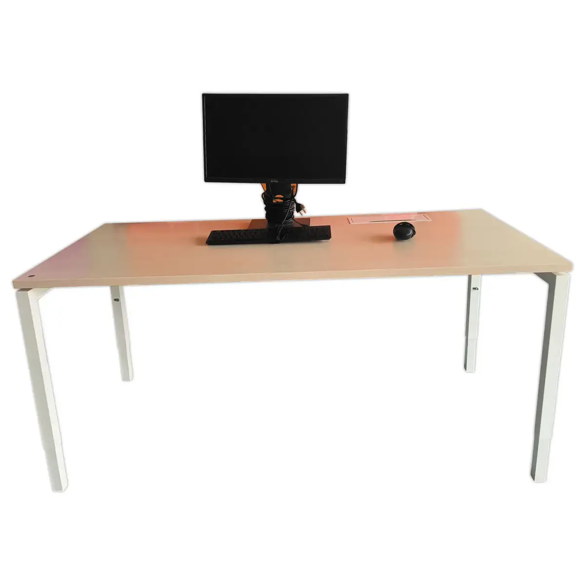 Bureaus 160 x 80 x 74 verstelbare poten tweedehands