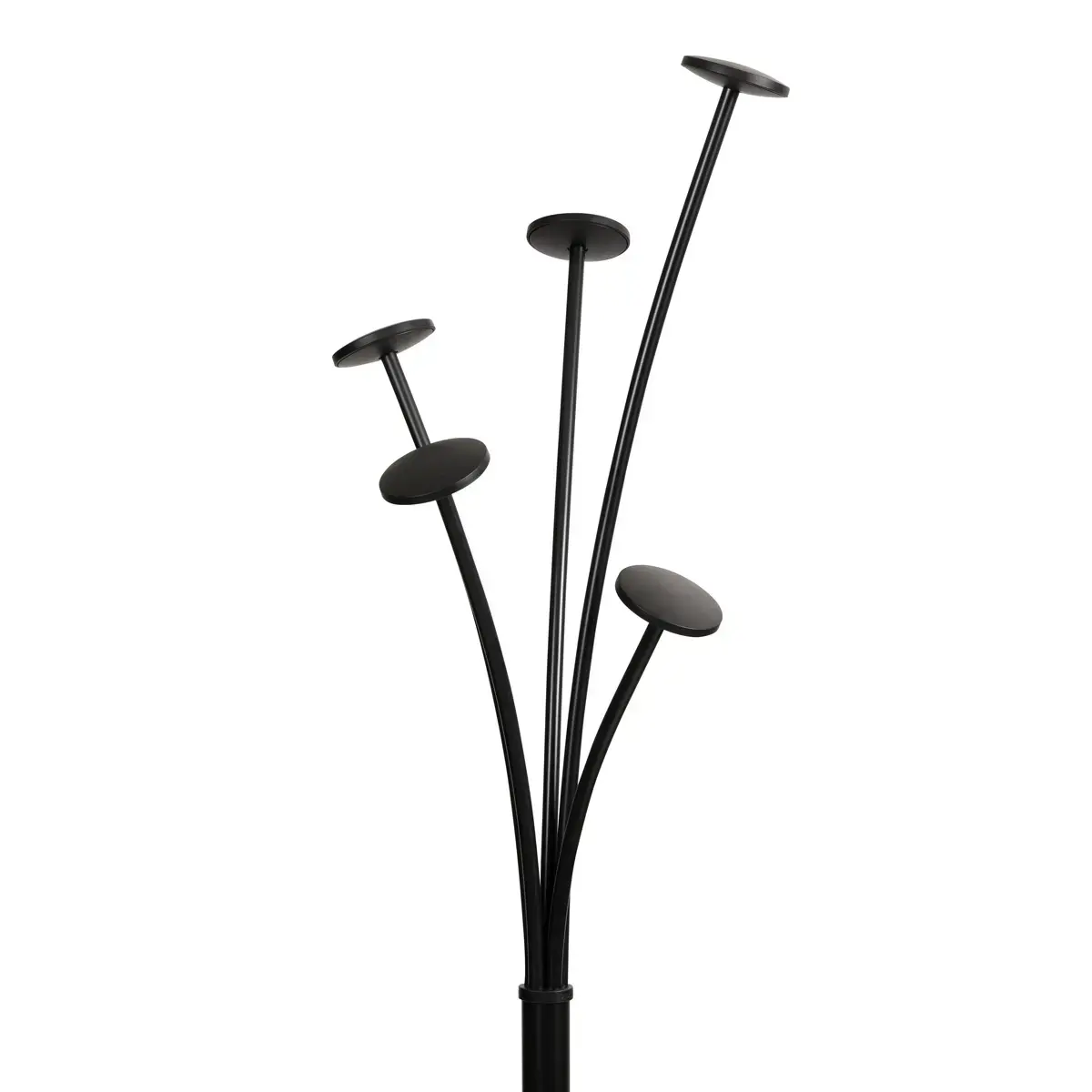Kapstok Festy - 5 hangers - Zwart - ALBA 
