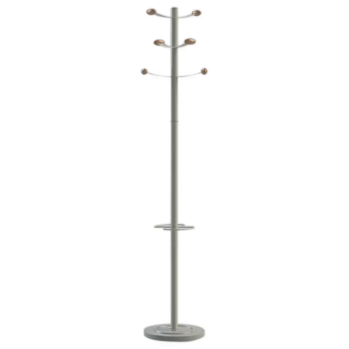 Kapstok Bouquet 6 metalen kleerhaken