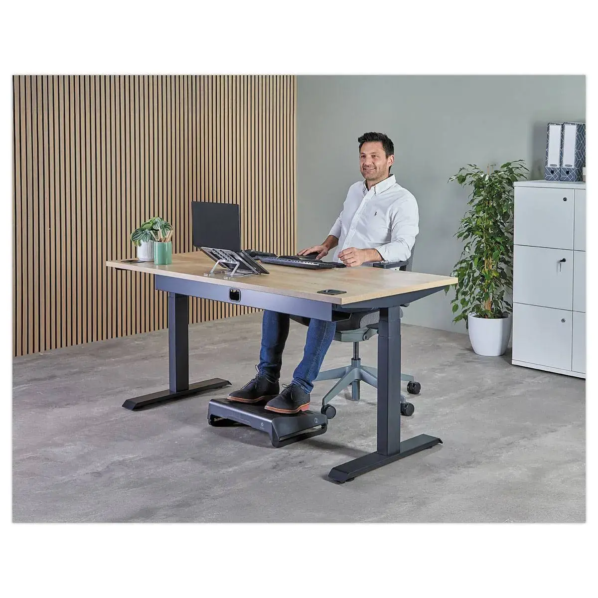 Draagbare laptopstandaard Alumina - Grijs - FELLOWES