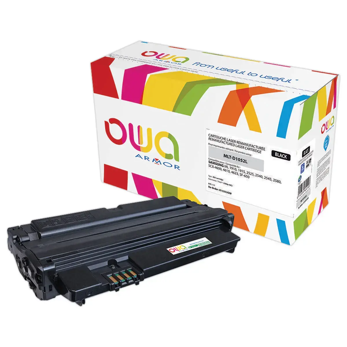 Cartridge SAMSUNG SU758A Zwart HCMLT-D1052 compatibel ARMOR