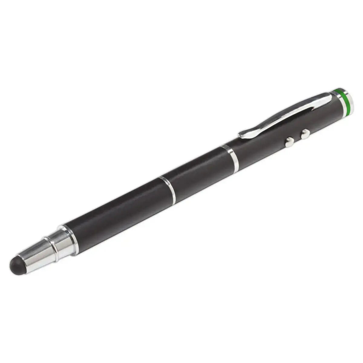 Pointer, stylus, pen en lamp: 4-in-1 