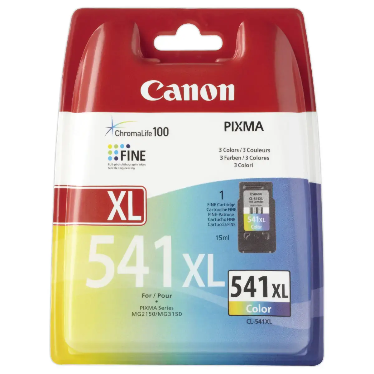 inktcartridge CL-541XL - 3 kleuren - CANON 