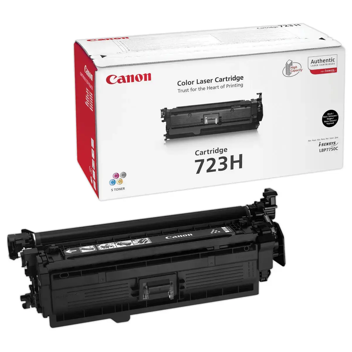 Toner Canon CRG723BK zwart 