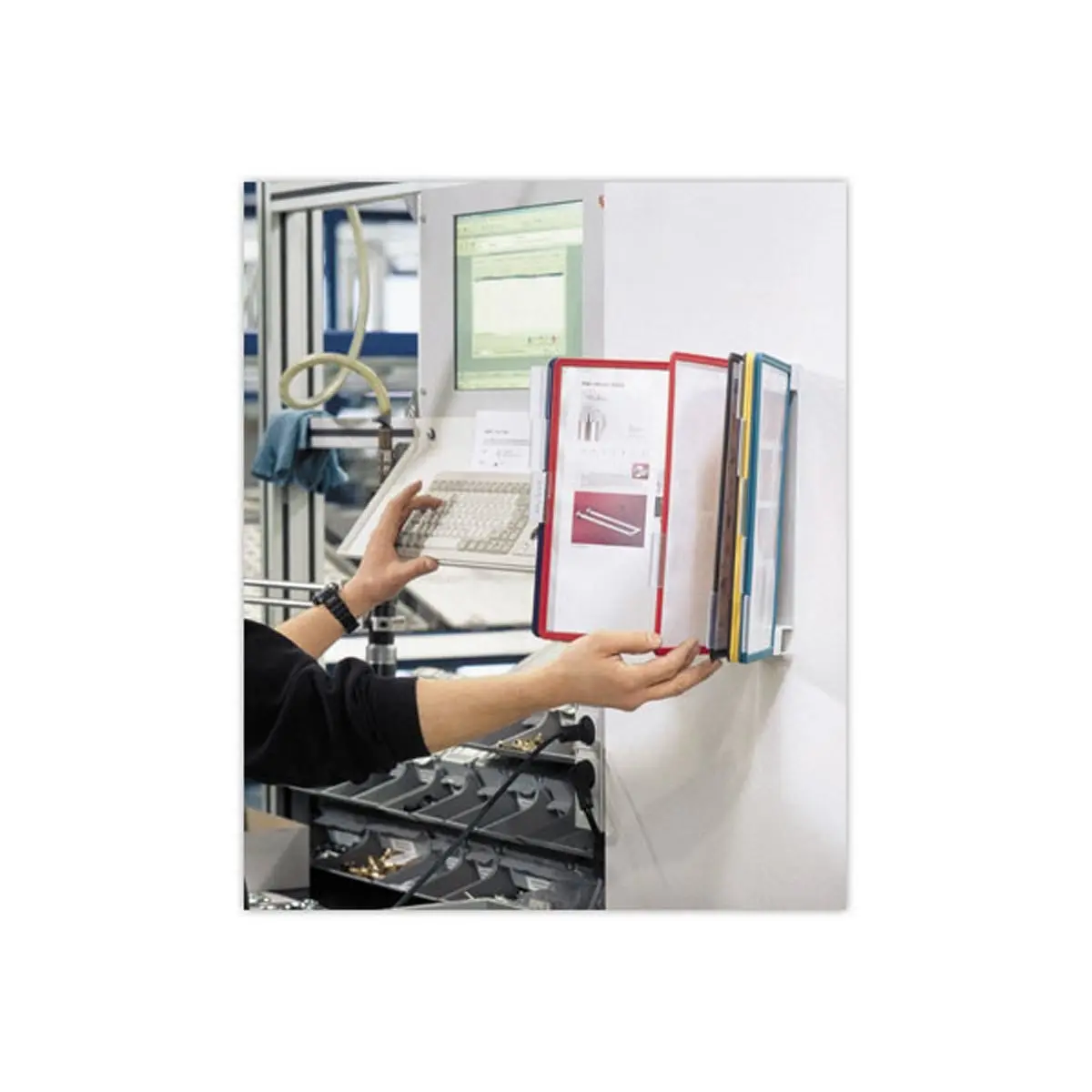 Kit wandhouder 10 draaihoezen Vario&reg; DURABLE 