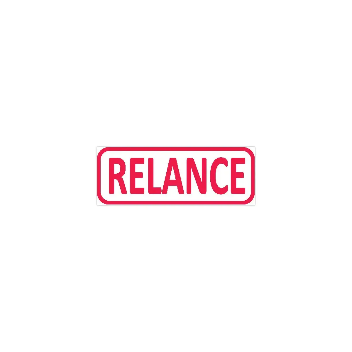 Stempel TRODAT Xprint "Relance" - Rood 