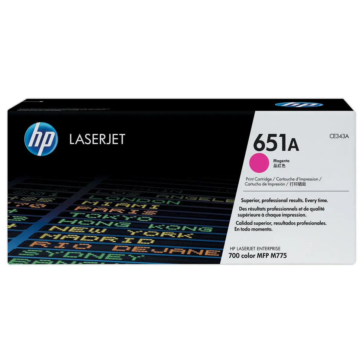 HP 651A CE343A toner magenta