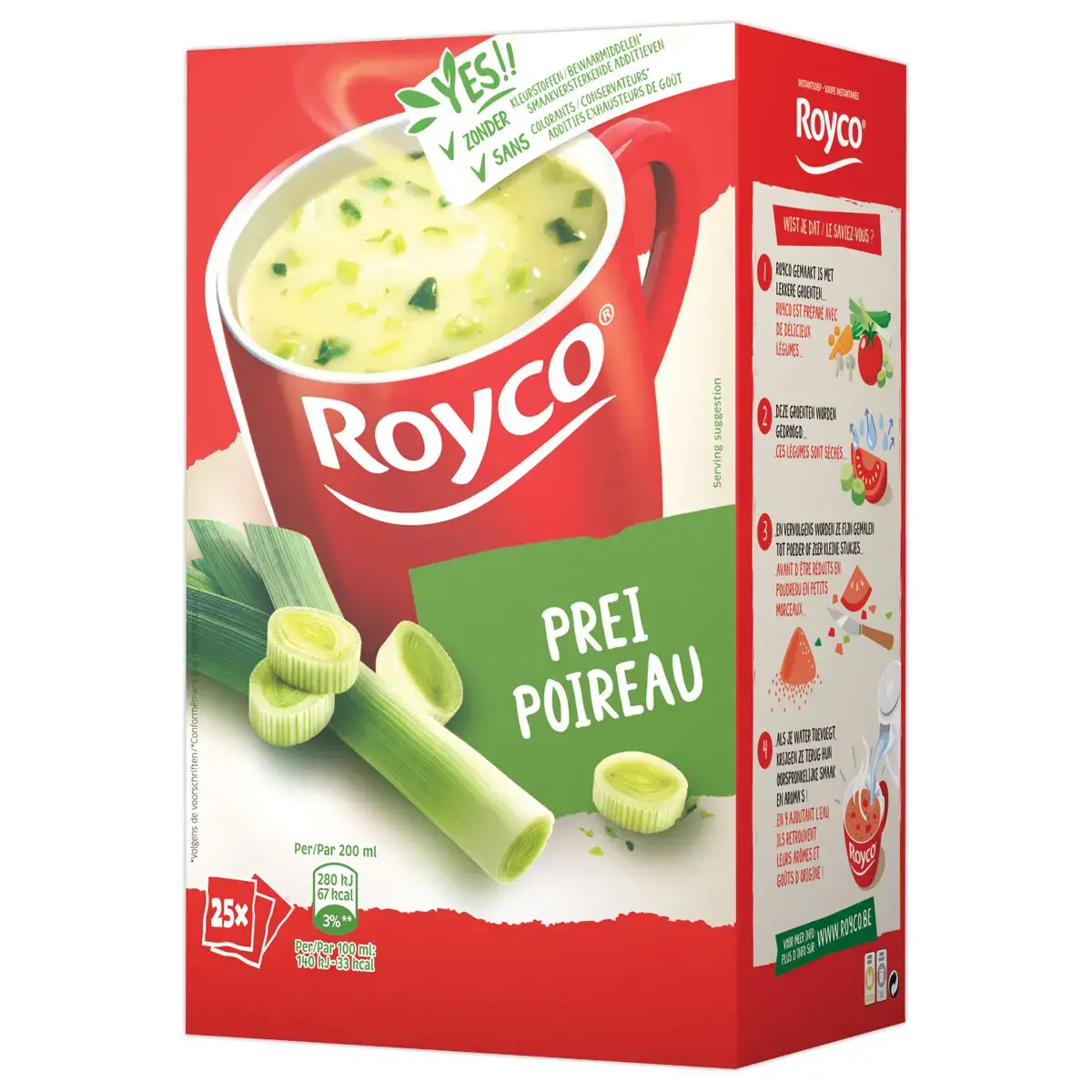 25 Soepzakjes ROYCO PREI