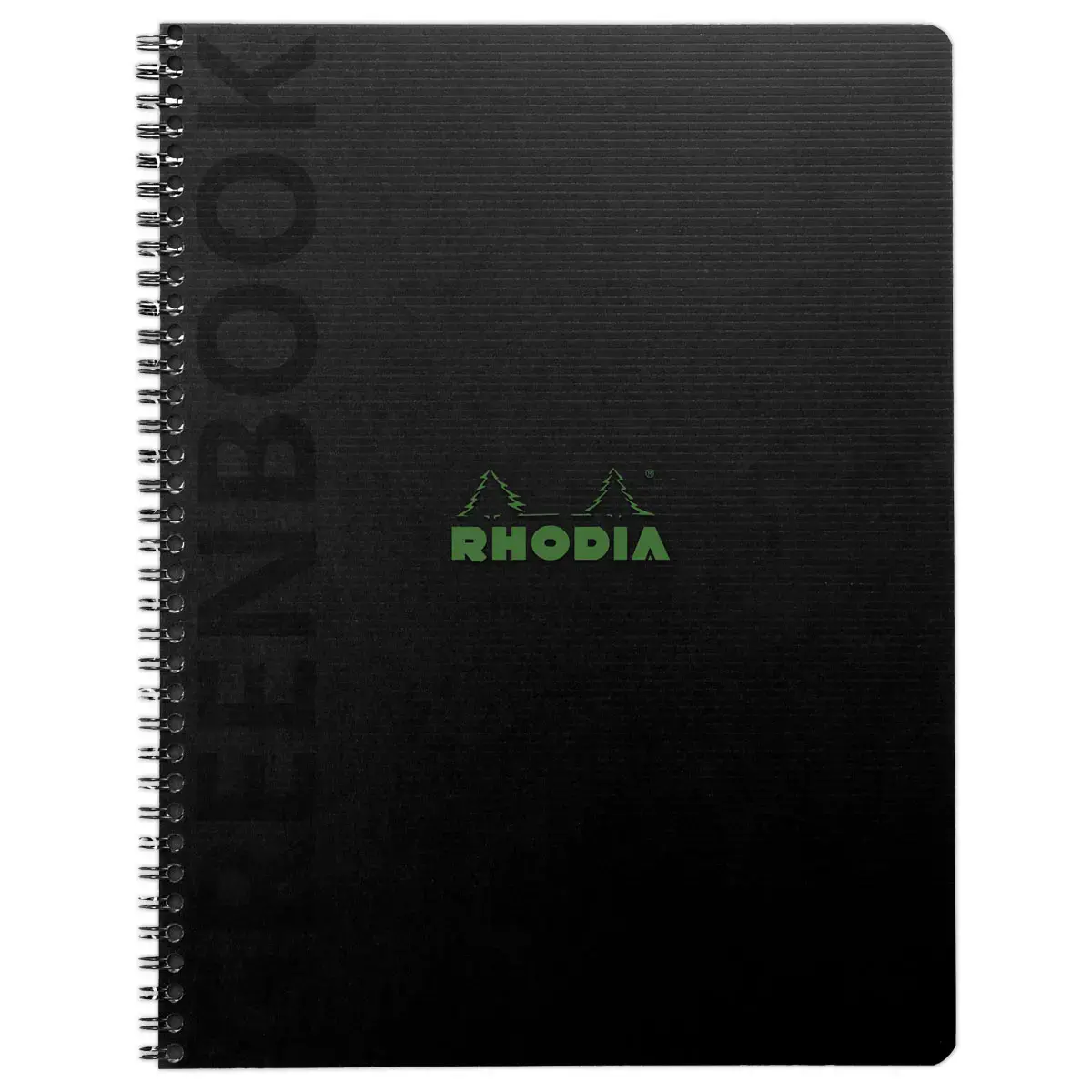 A5+ schrift - 160 pagina's - 5x5 - Zwart - RHODIA