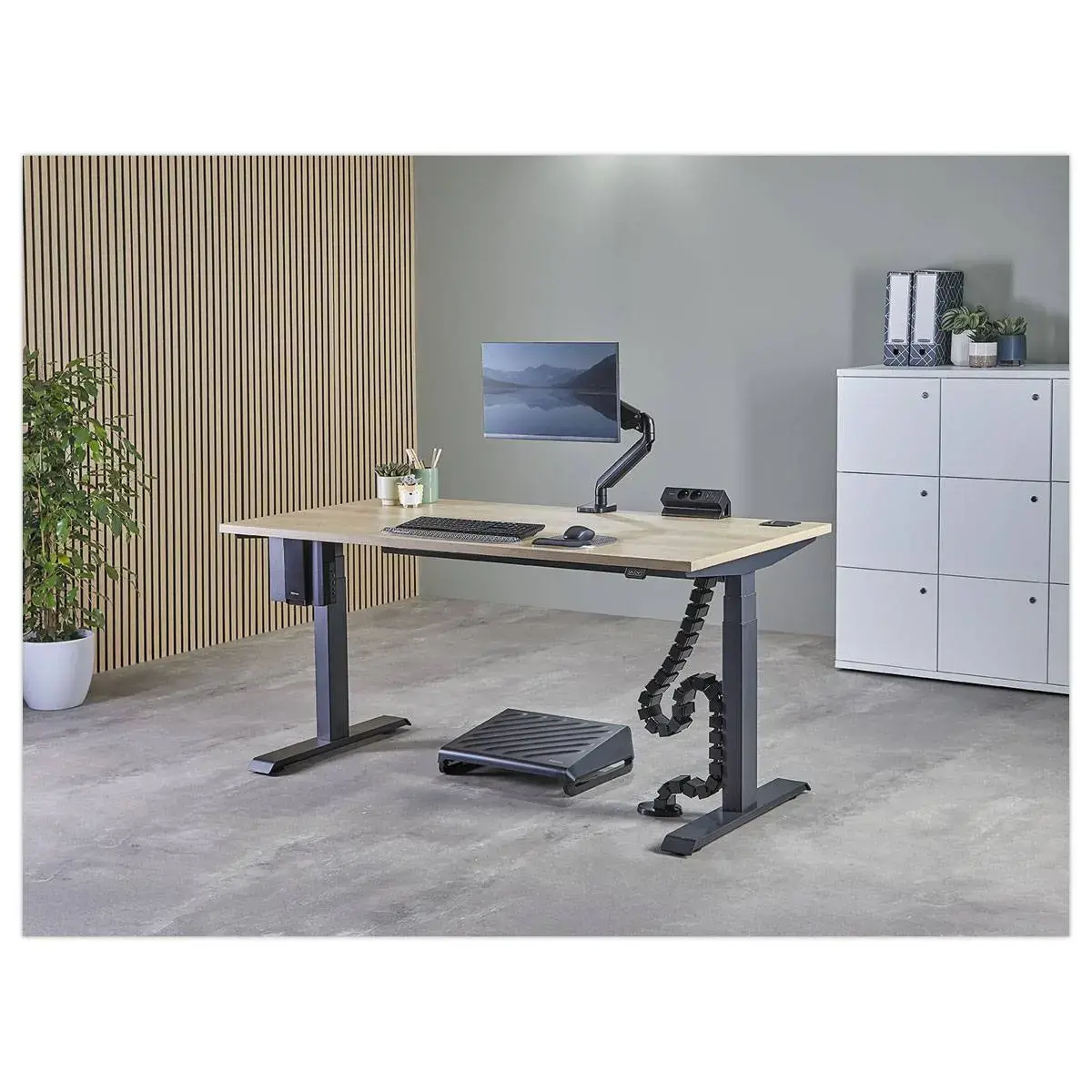 UC-ondersteuning voor bureau - Zwart - FELLOWES