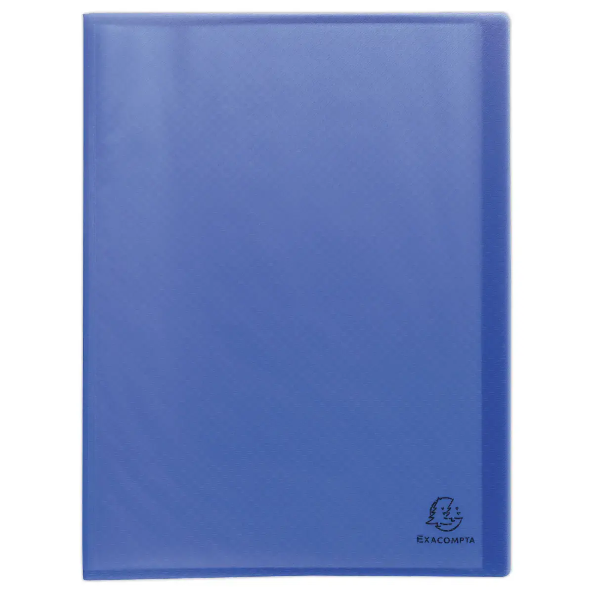Plastic insteekhoezen van gerecycled materiaal - 60 pagina's - Blauw - EXACOMPTA