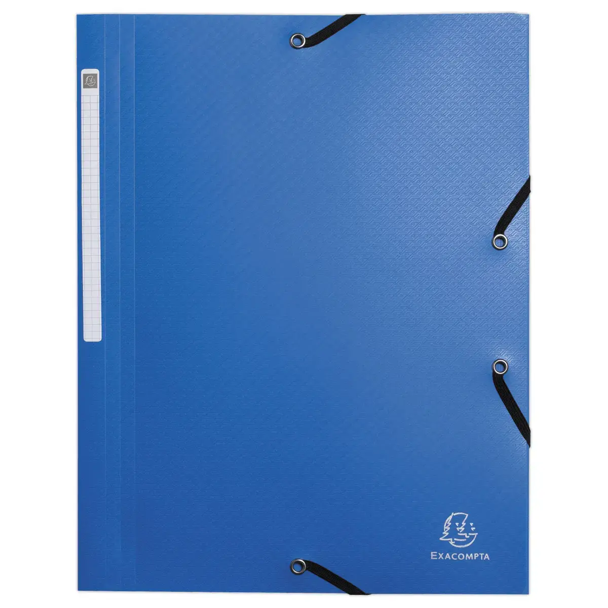 Recycled elastische overhemd met 3 kleppen Opak - Lichtblauw - EXACOMPTA