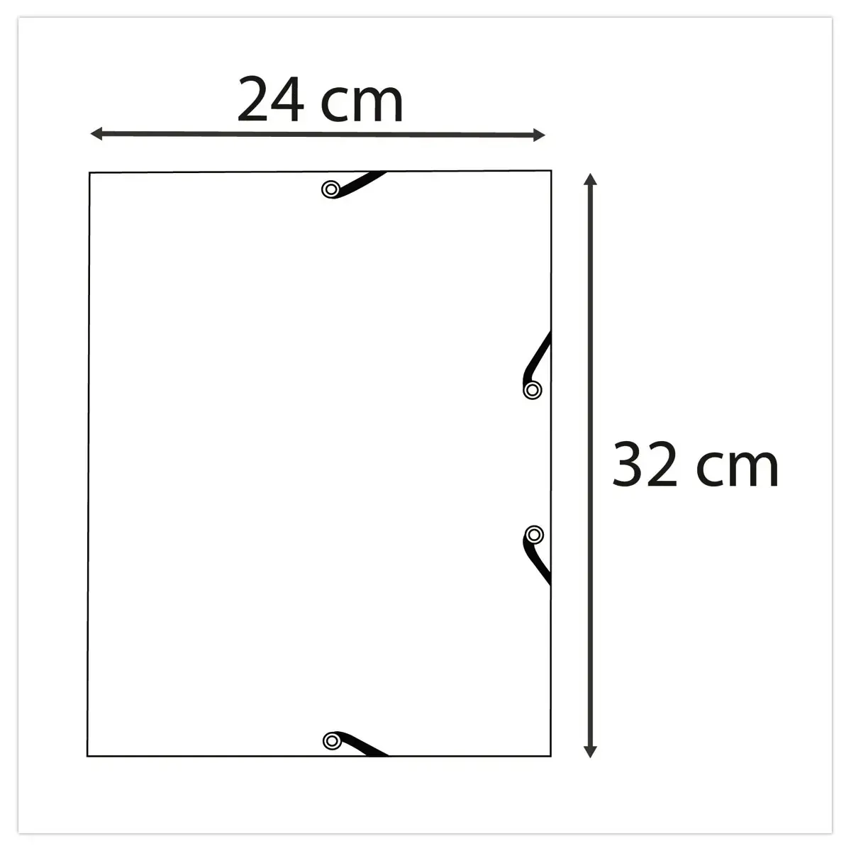Elastische overhemdmappen met 3 kleppen AutentiK - Gerecycleerde kaart - EXACOMPTA