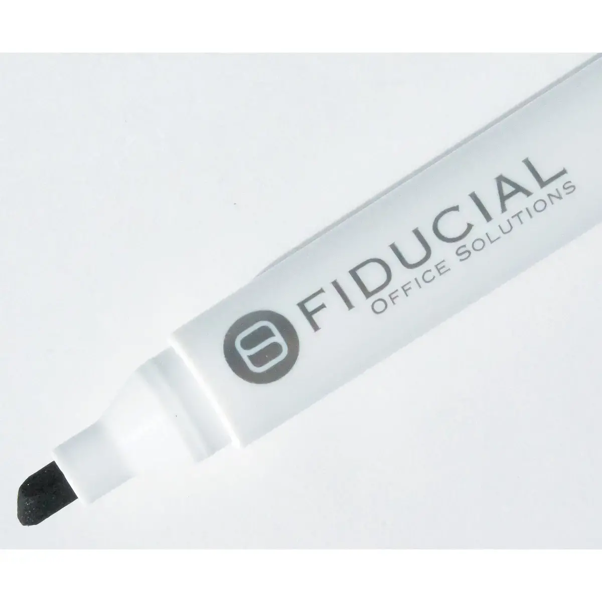 Marker voor whiteboards - Schuin geslepen punt - Zwart - FIDUCIAL