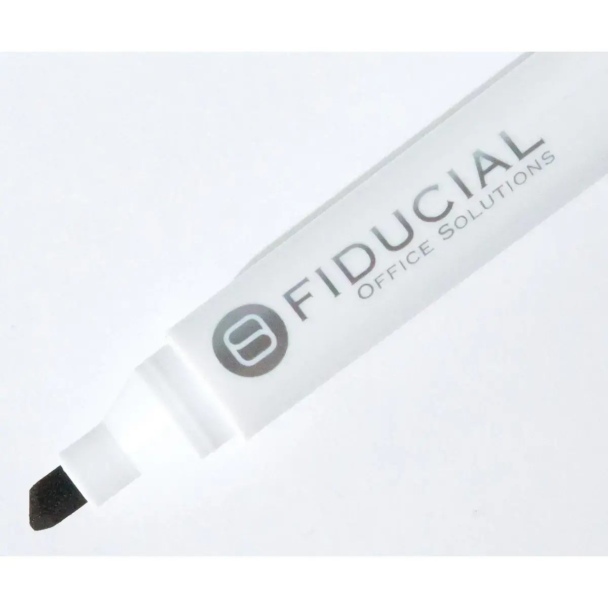 Permanent marker - Schuine punt - Zwart - FIDUCIAL