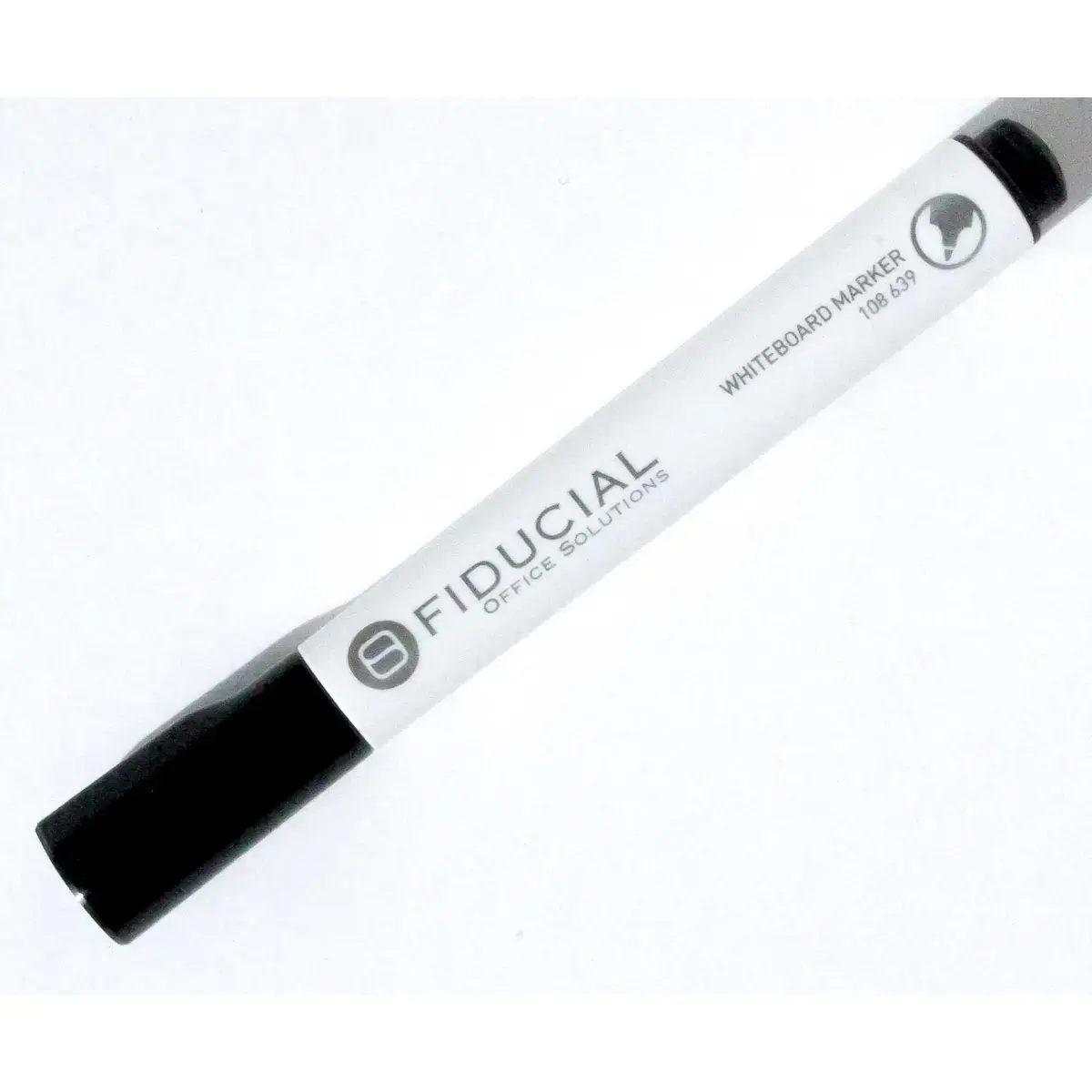 Marker voor whiteboards - Kogelvormige punt - Zwart - FIDUCIAL