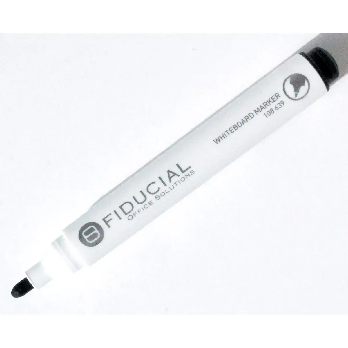 Marker voor whiteboards - Kogelvormige punt - Zwart - FIDUCIAL