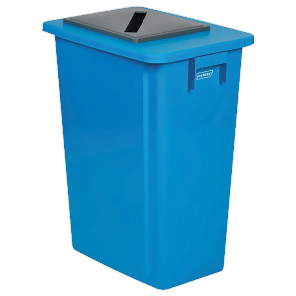 Dekselraam voor "recycling" verzamelbakken 60L en 80L - Blauw