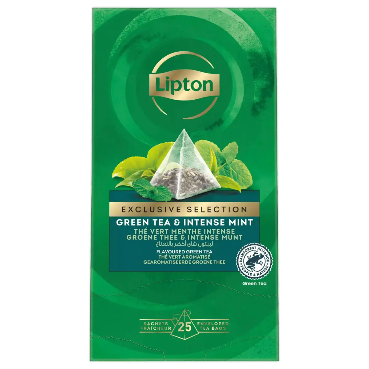25 Groene Thee Intense Munt - LIPTON