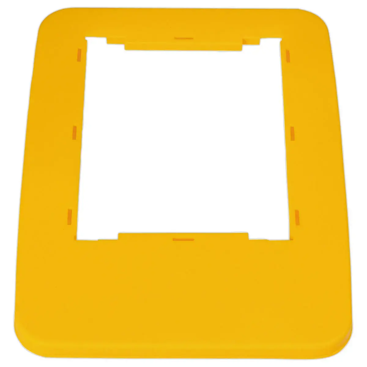 Raamdeksel voor "recycling" containers 60L en 80L - Geel