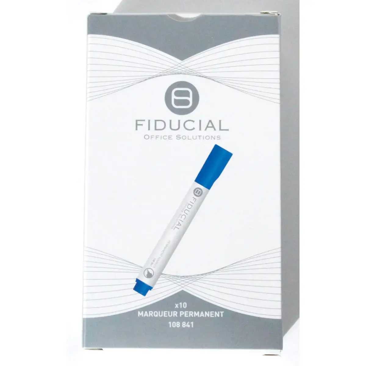 Permanent marker - Kogelvormige punt - Blauw - FIDUCIAL