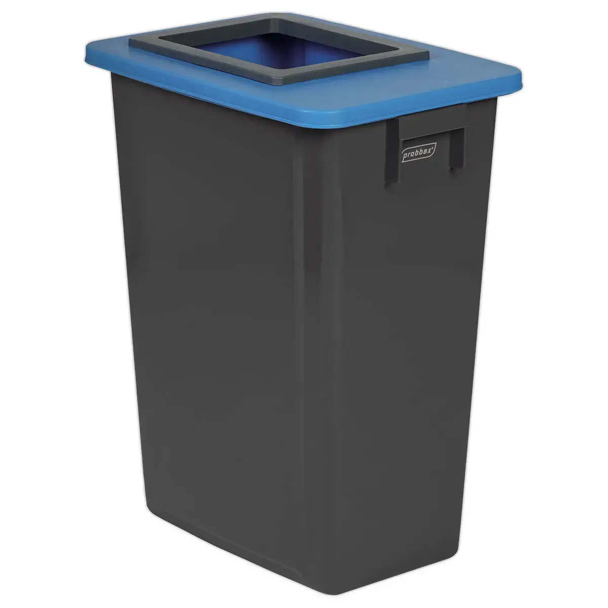 Inzetstuk voor "recycling" opvangbakken 60L & 80L - Rechthoekige opening