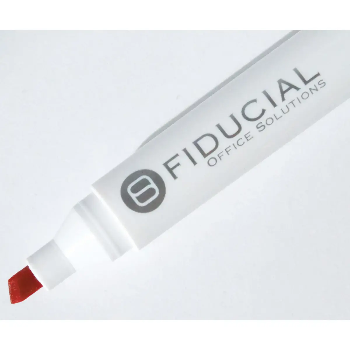 Permanent marker - Schuine punt - Rood - FIDUCIAL