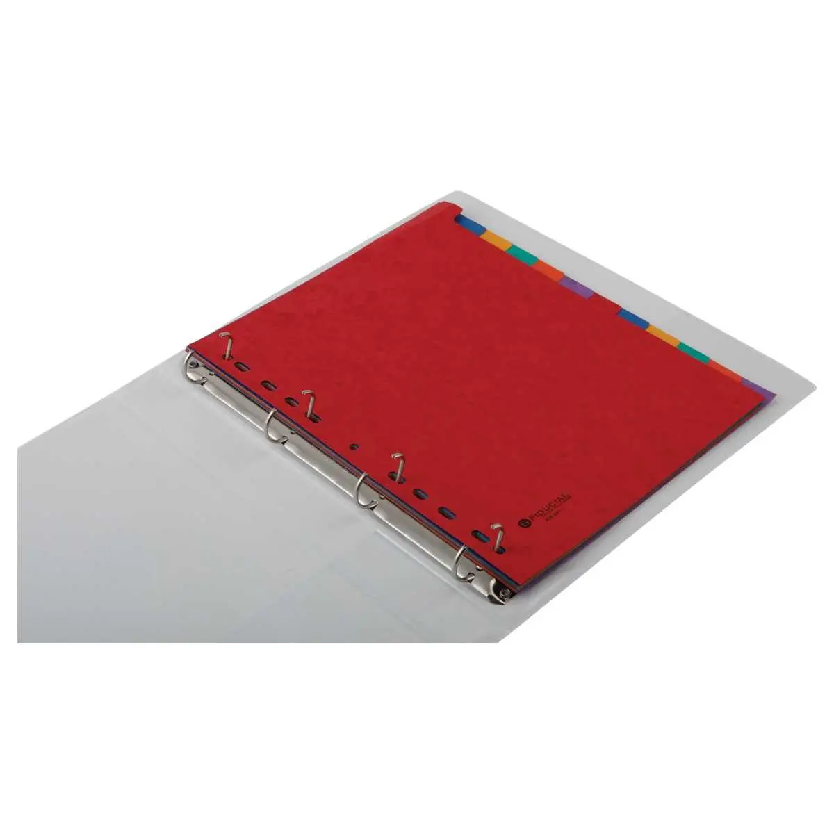 Tabbladen A4 in glanskarton - 12 tabs - FIDUCIAL 