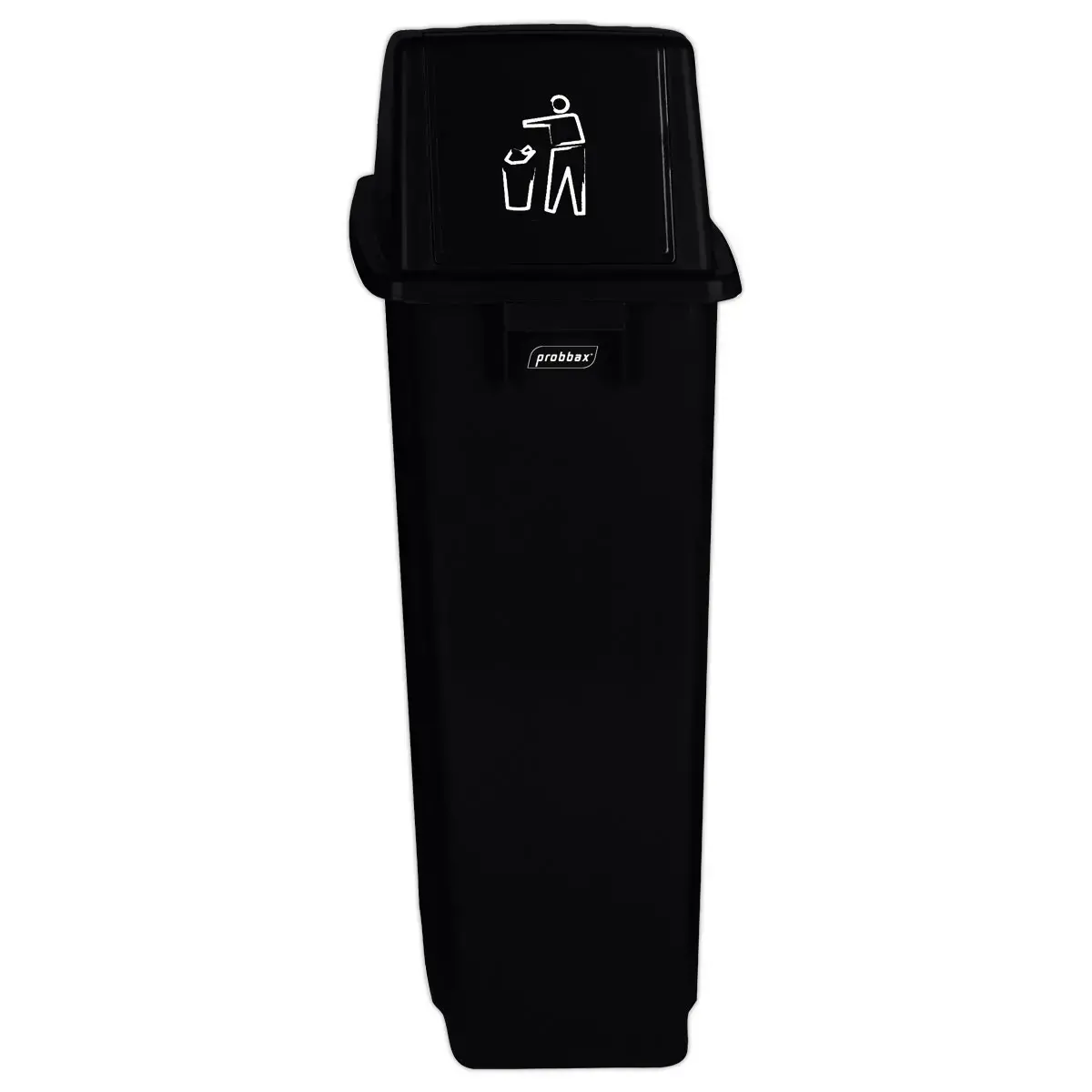Recyclagecontainer - 80L - Zwart 