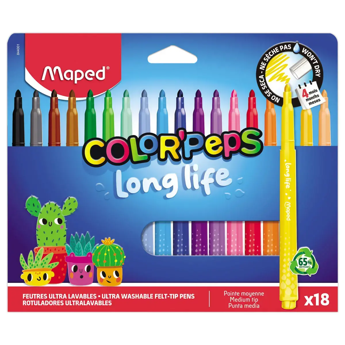 18 Long Life stiften - Middelgrote punt - MAPED