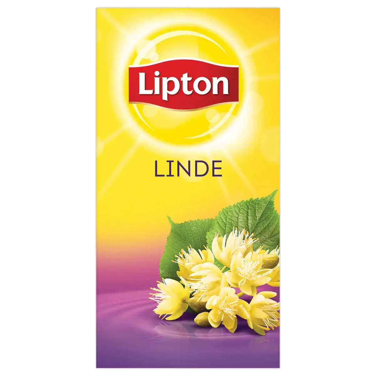 6 Lipton linde thee - 25 zakjes