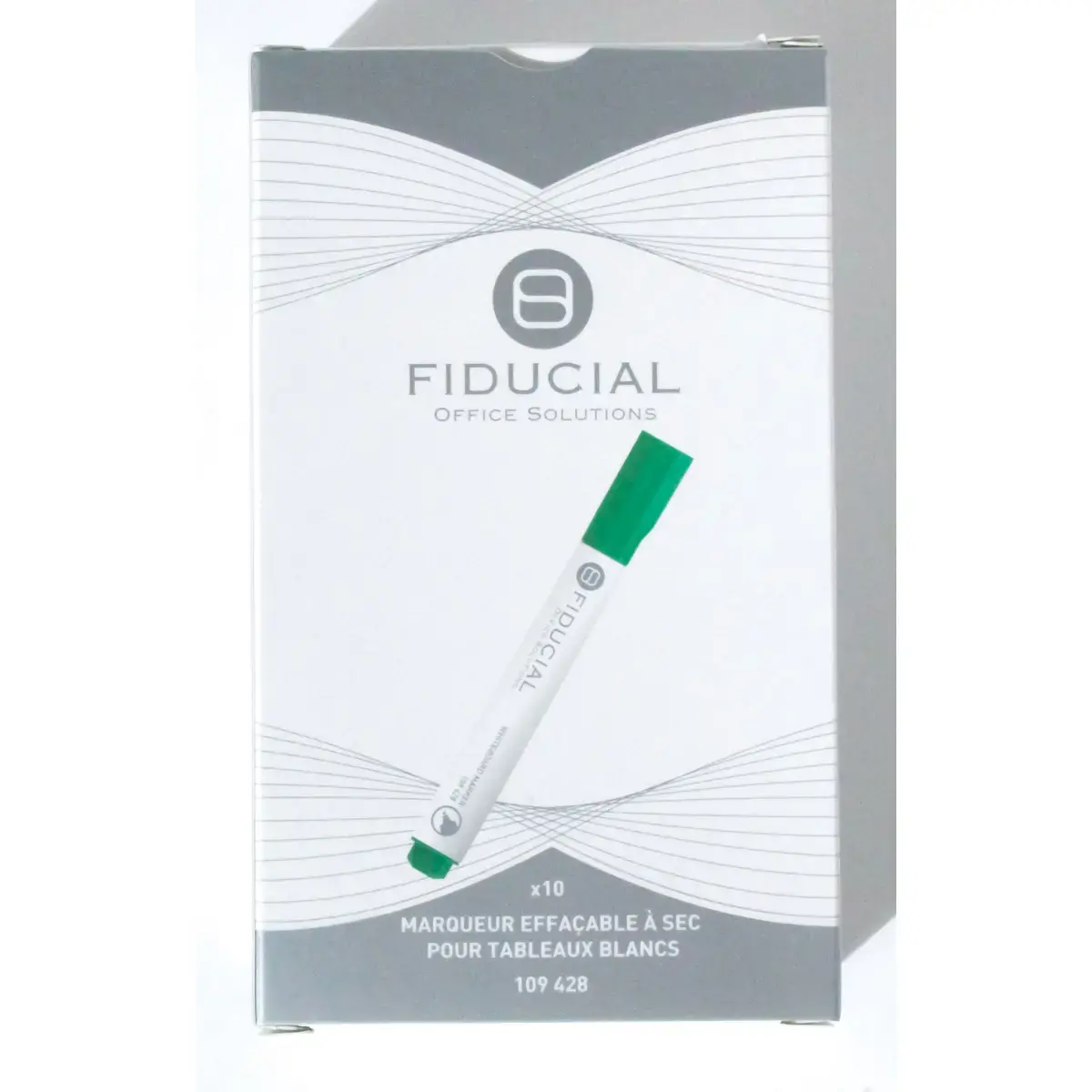 Marker voor whiteboards - Schuin geslepen punt - Groen - FIDUCIAL