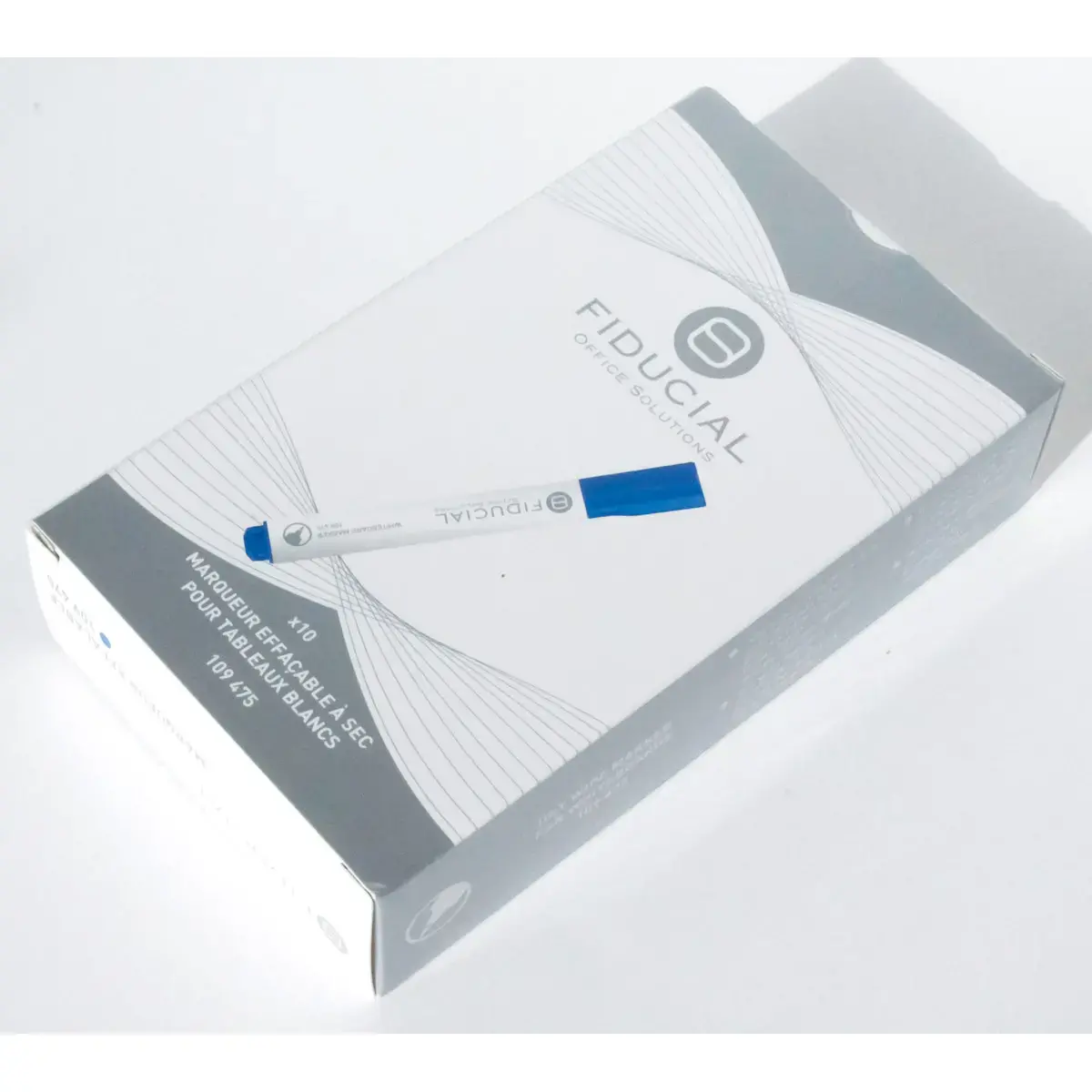 Marker voor whiteboards - Kogelvormige punt - Blauw - FIDUCIAL