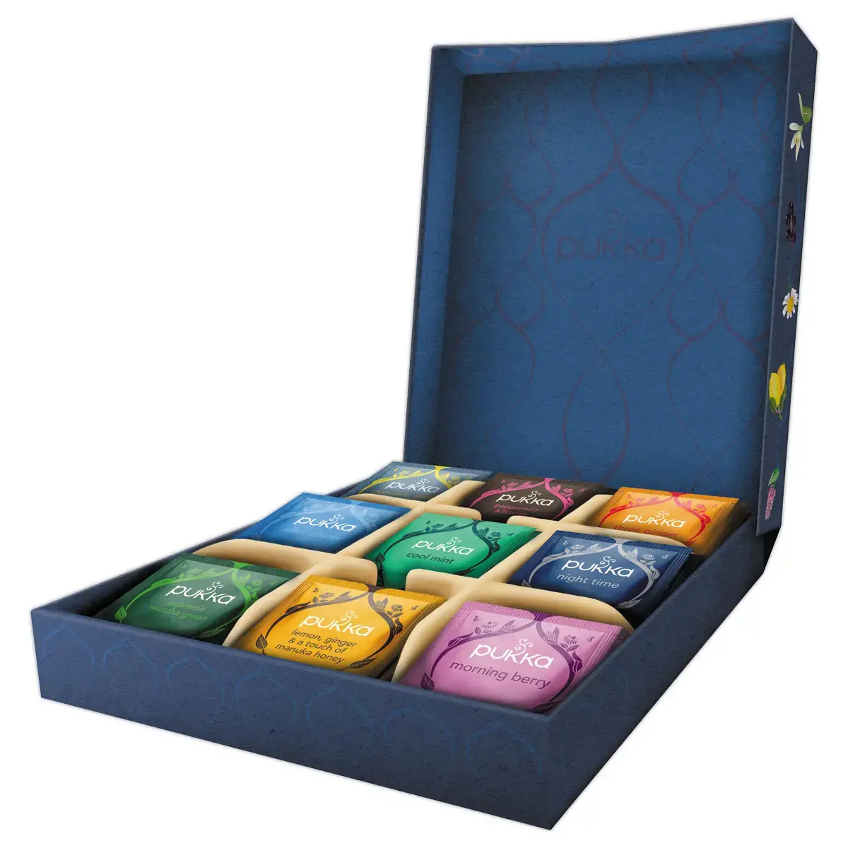 45 Zakjes - Thee & Infusies Geschenkdoos - PUKKA