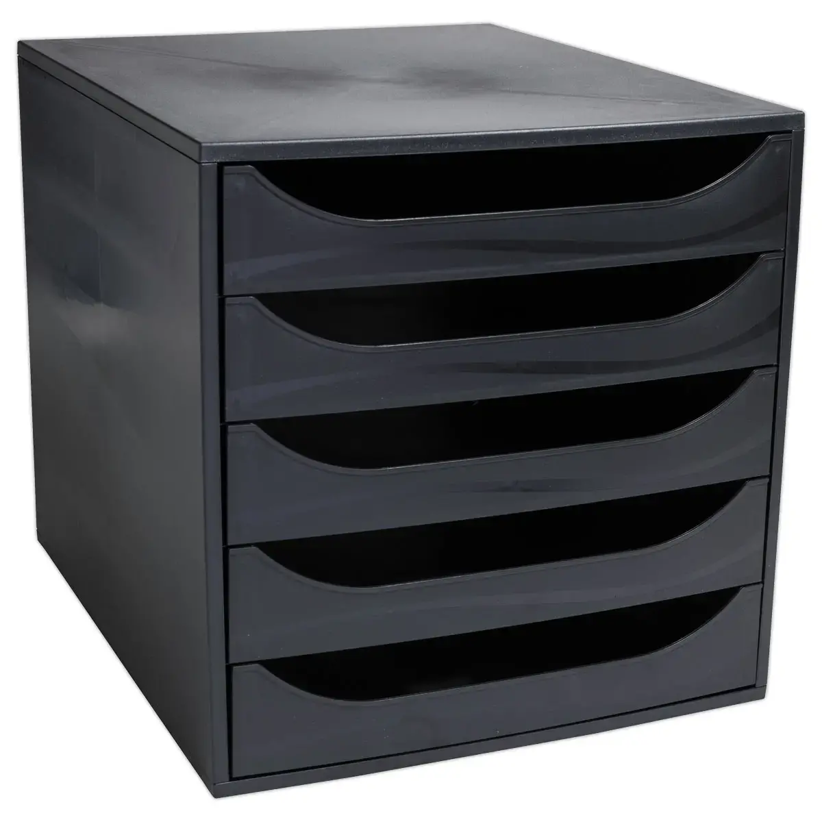 Ecobox+ Ecoblack opbergmodule - 5 laden - Zwart - EXACOMPTA