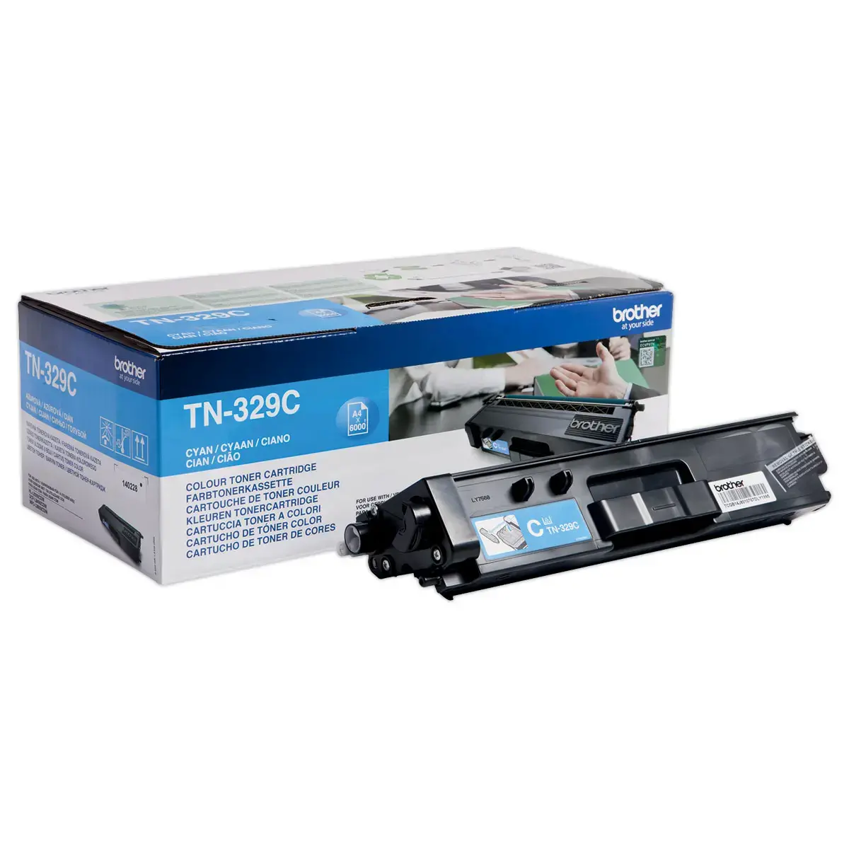 Toner BROTHER TN329C cyaan