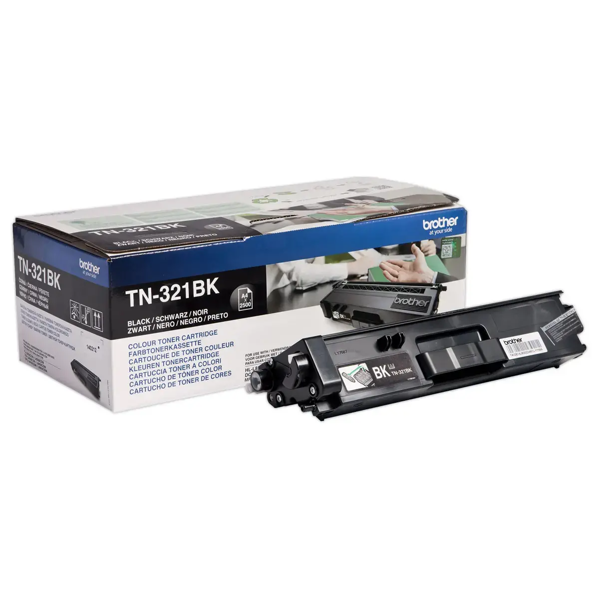 Toner BROTHER TN321BK zwart