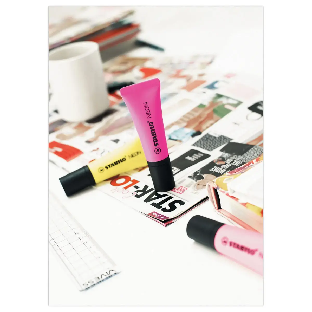 5 Assorti markeerstiften Neon - STABILO