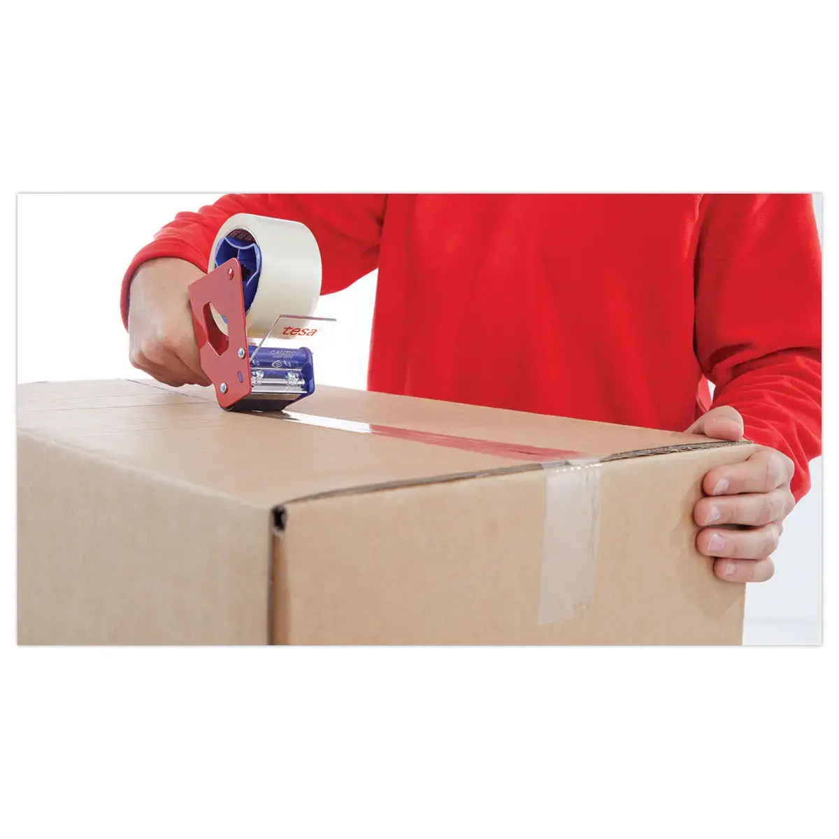 Rol transparante kleefband zonder solventen TESA - 66m x 50 mm