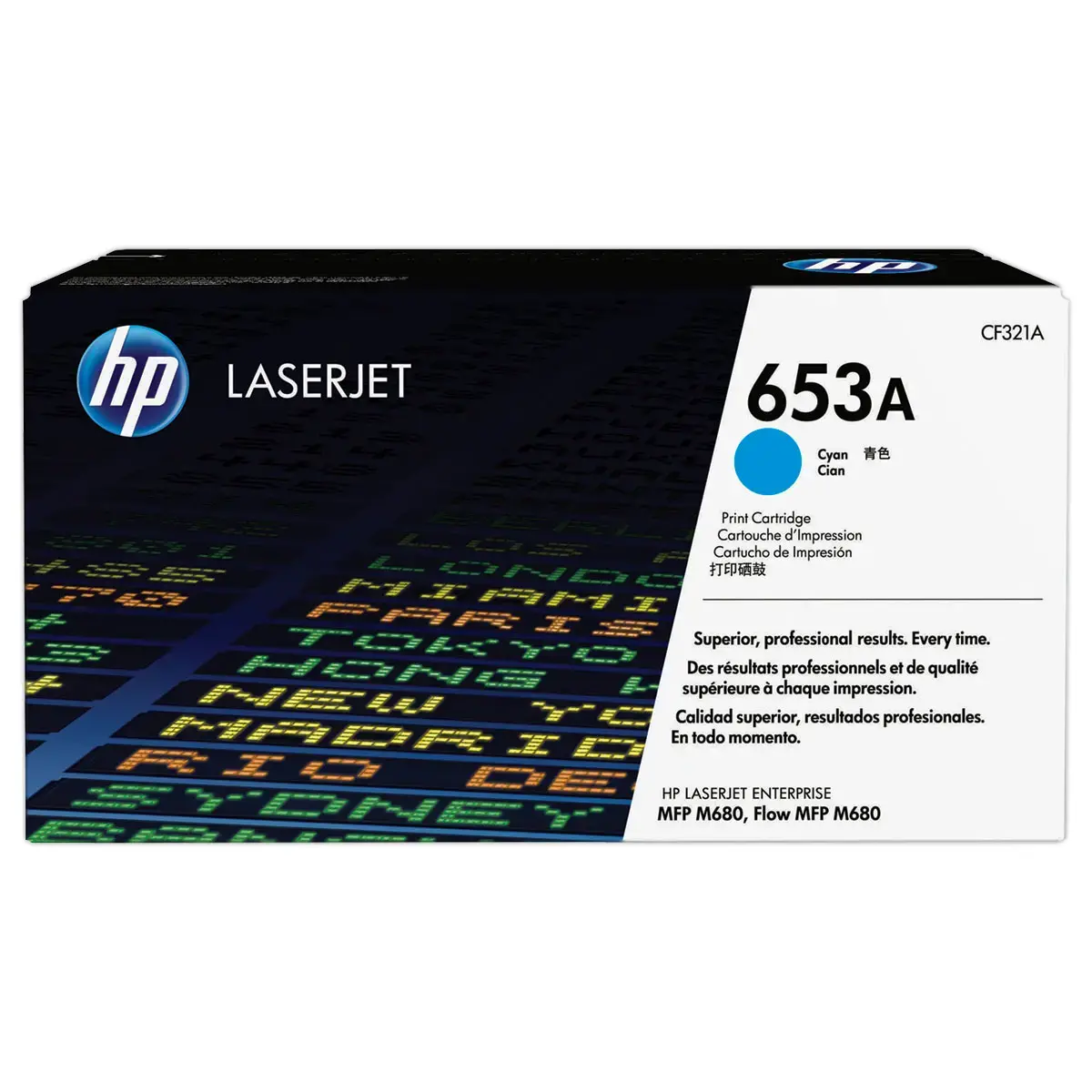 HP 653A CF321A toner cyaan 
