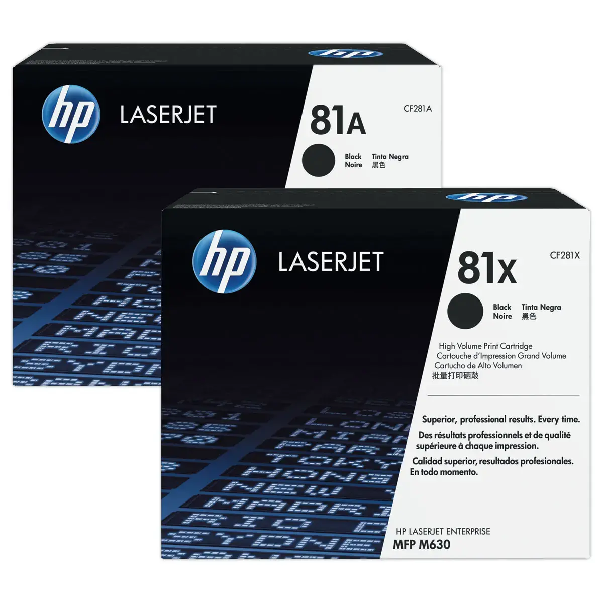 HP 81A CF281A zwarte toner