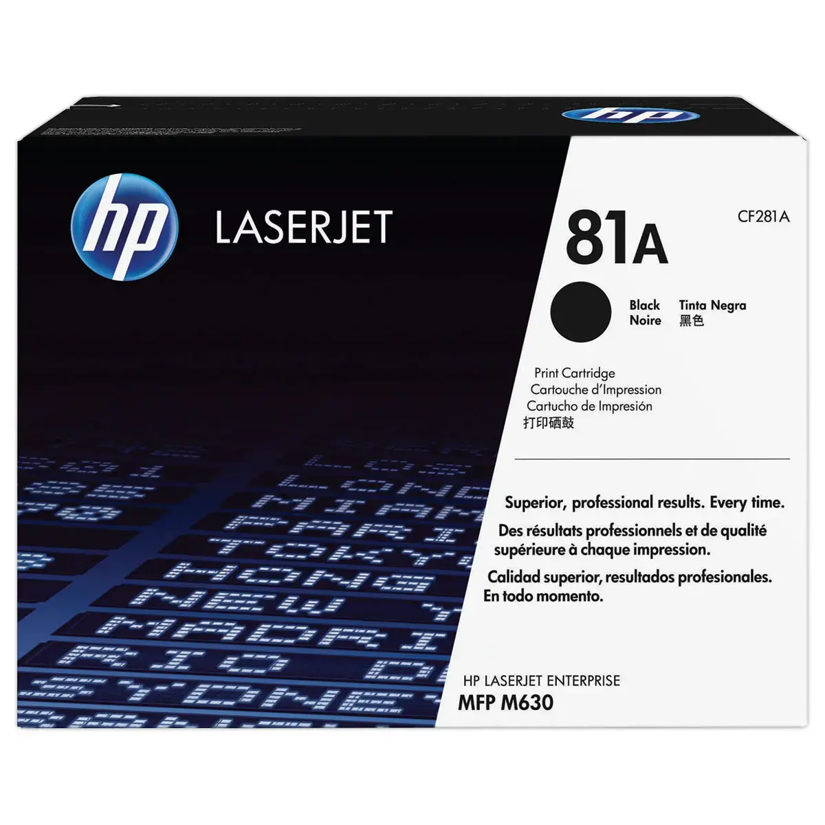 HP 81A CF281A zwarte toner