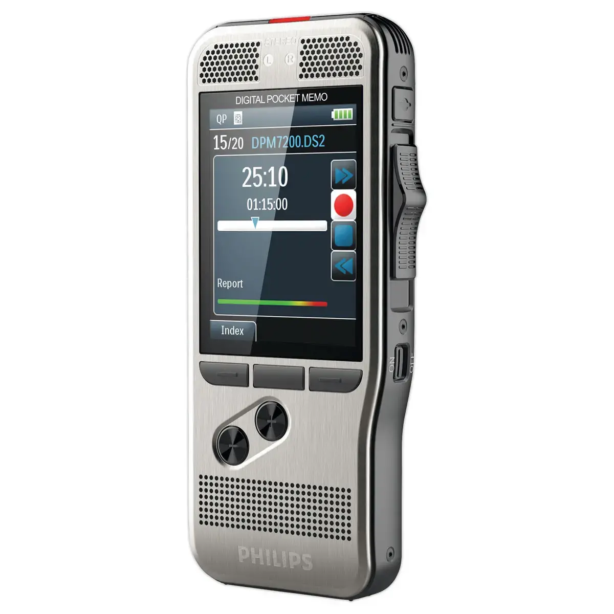 Pocket opnamerecorder PHILIPS Pro DPM7200