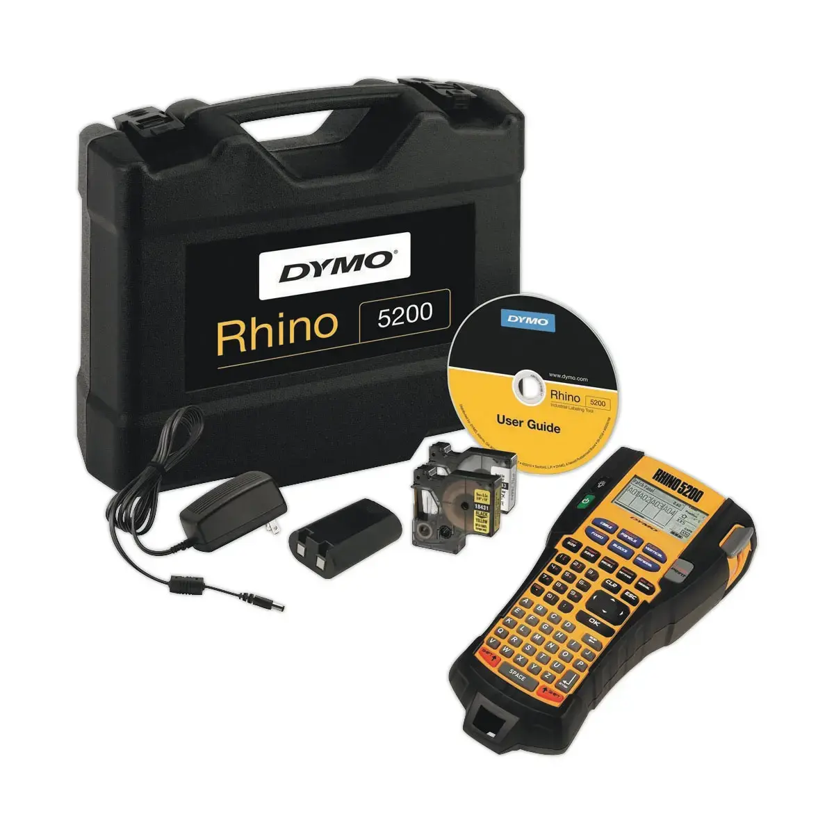 Labelmaker Dymo Rhino Pro 5200 in koffertje