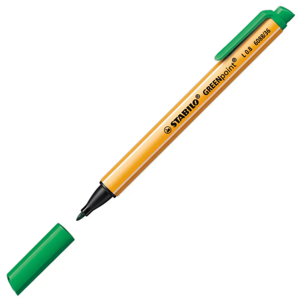 Greenpoint viltstift - Groen - STABILO