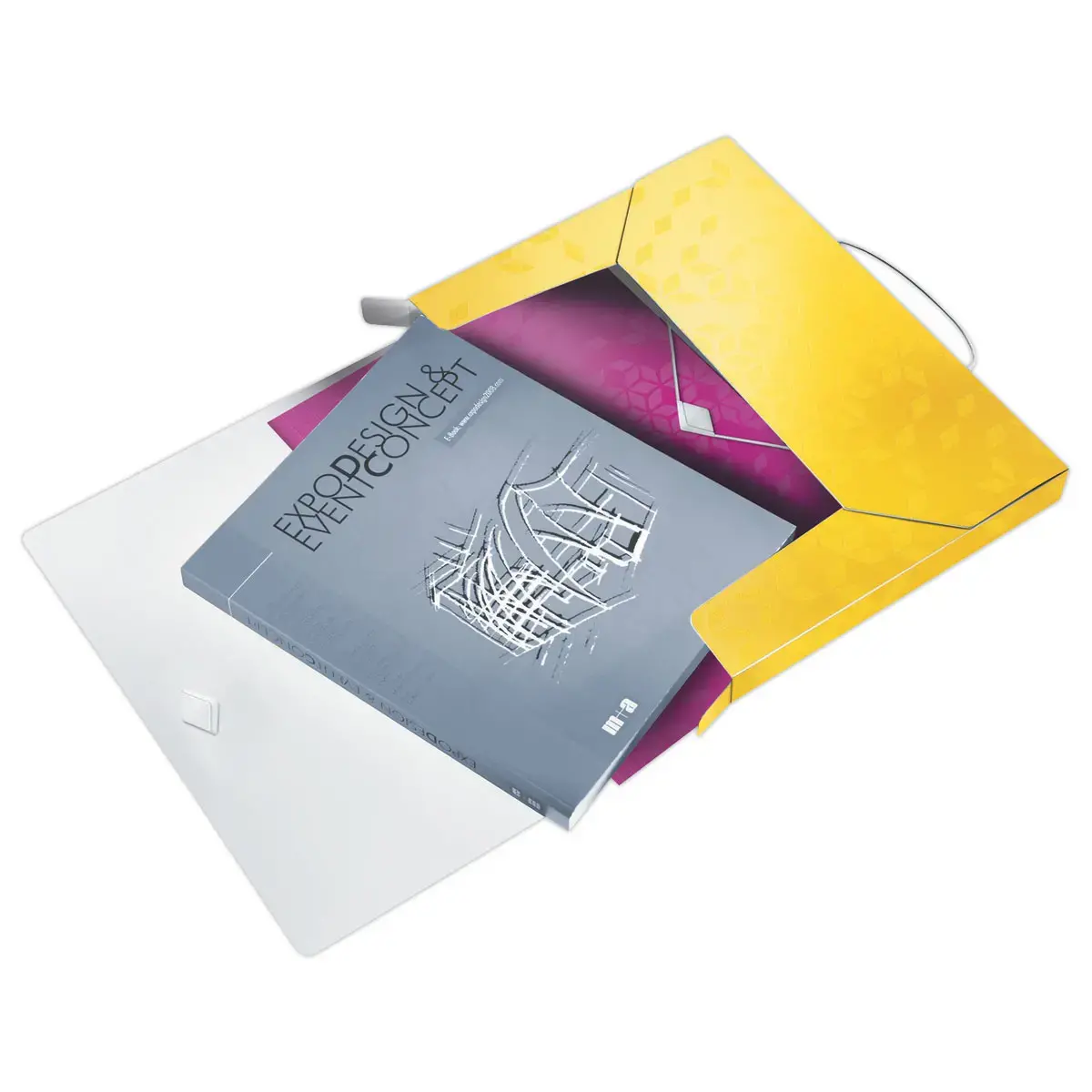 Klasseerdoos  WOW in PP - Rug 3,7 cm 