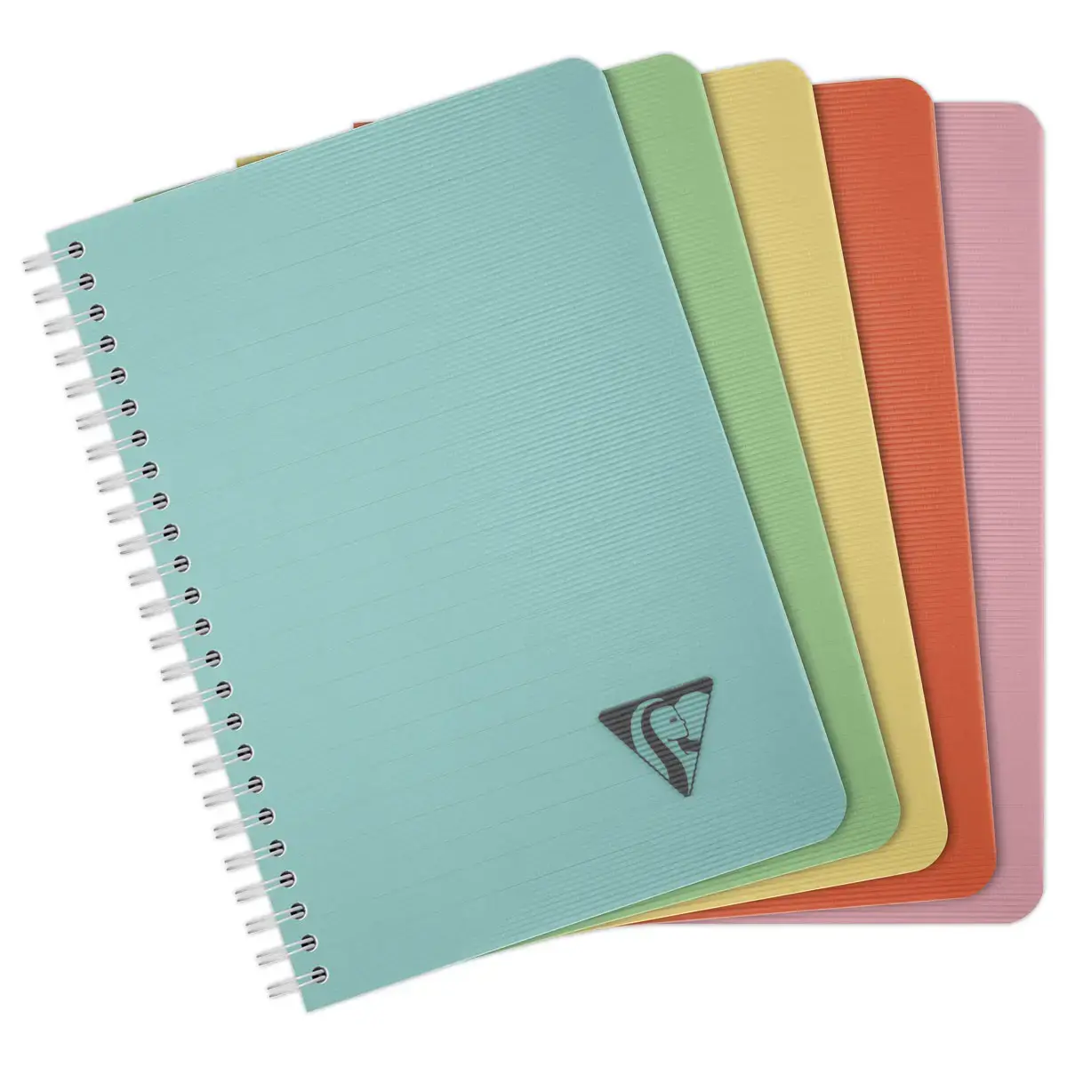 Spiraalschrift Linicolor - A5 - 180 pagina's - Gelijnd - CLAIREFONTAINE