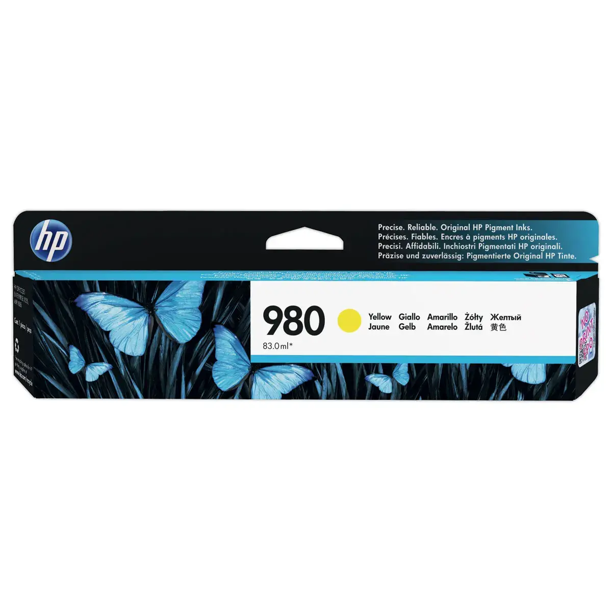 HP 980 inktcartridge geel D8J09A