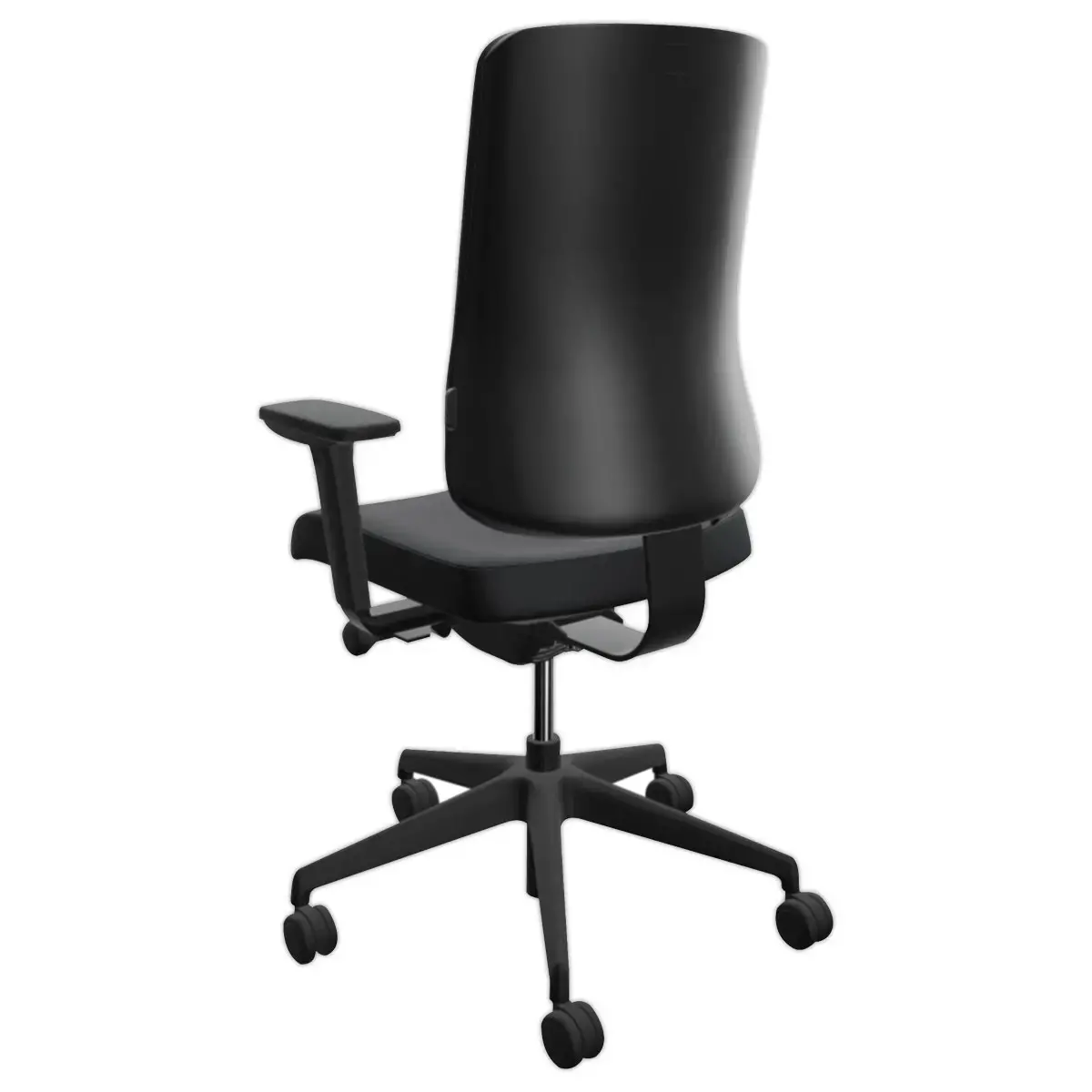 ATILA Ergo stoel - Stof - Gemonteerd