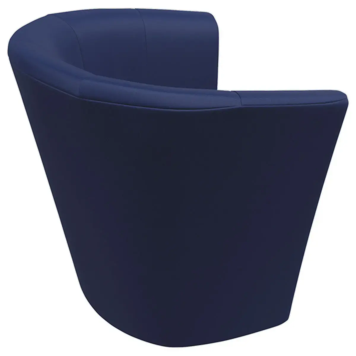 Stoel van kunstleer - Blauw
